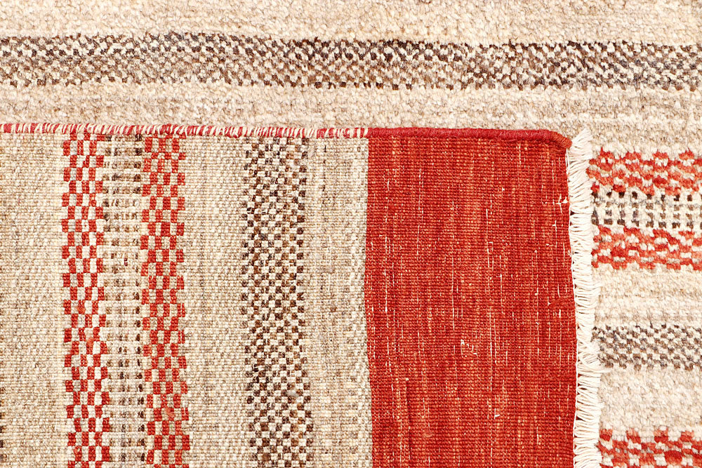 Multi Colored Gabbeh 6' 8 x 9' 10 - No. 61134 - ALRUG Rug Store