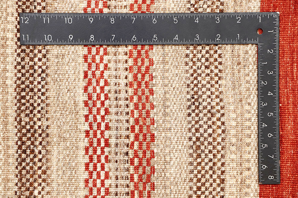 Multi Colored Gabbeh 6' 8 x 9' 10 - No. 61134 - ALRUG Rug Store