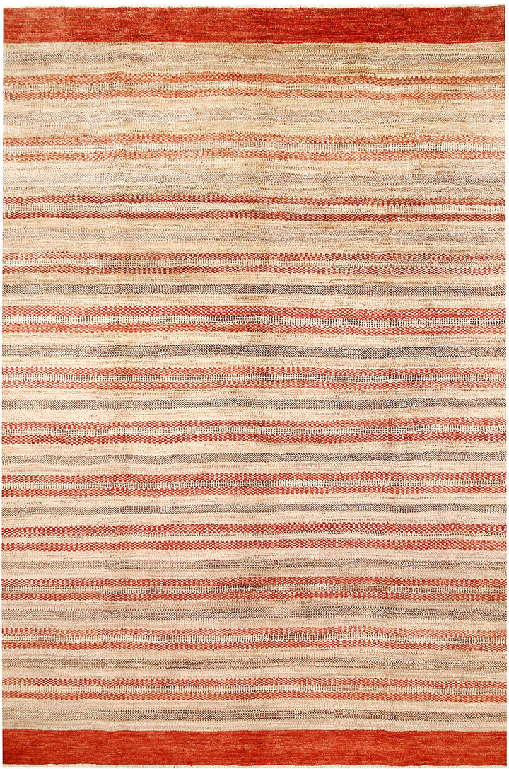 Multi Colored Gabbeh 6' 8 x 9' 10 - No. 61134 - ALRUG Rug Store