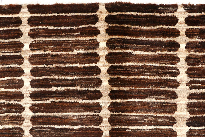 Saddle Brown Gabbeh 6' x 9' 6 - No. 61135 - ALRUG Rug Store