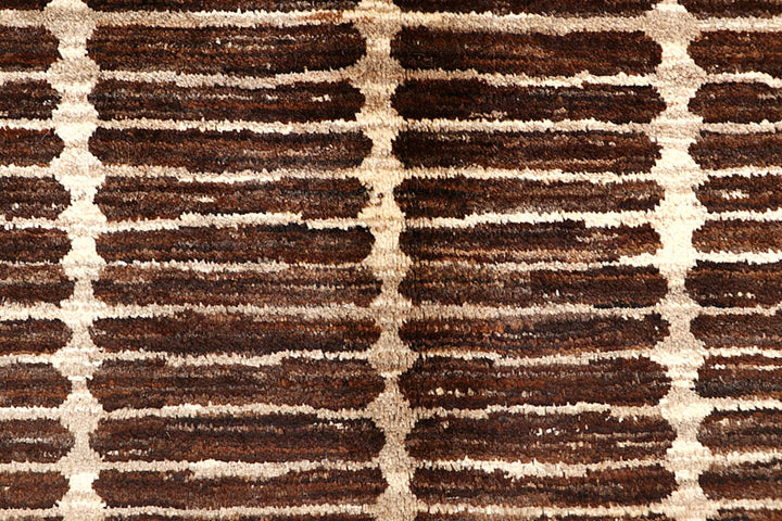 Saddle Brown Gabbeh 6' x 9' 6 - No. 61135 - ALRUG Rug Store