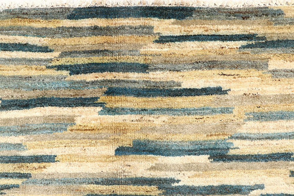 Multi Colored Gabbeh 6' 7 x 9' 7 - No. 61136 - ALRUG Rug Store