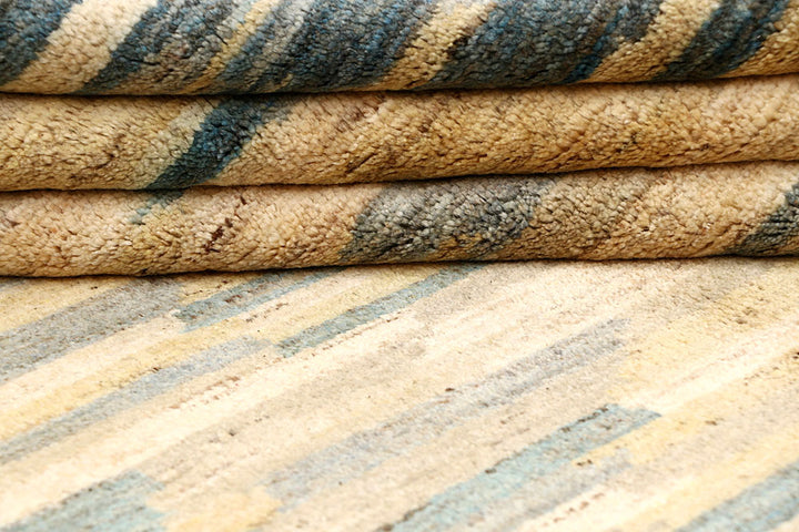 Multi Colored Gabbeh 6' 7 x 9' 7 - No. 61136 - ALRUG Rug Store