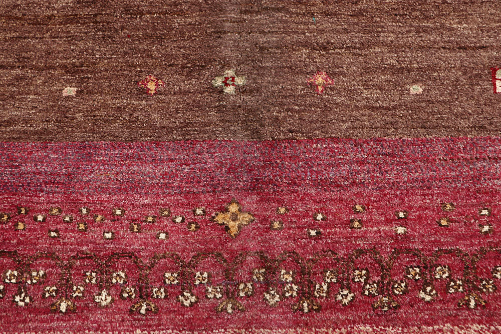 Multi Colored Gabbeh 6' 7 x 9' 6 - No. 61137 - ALRUG Rug Store