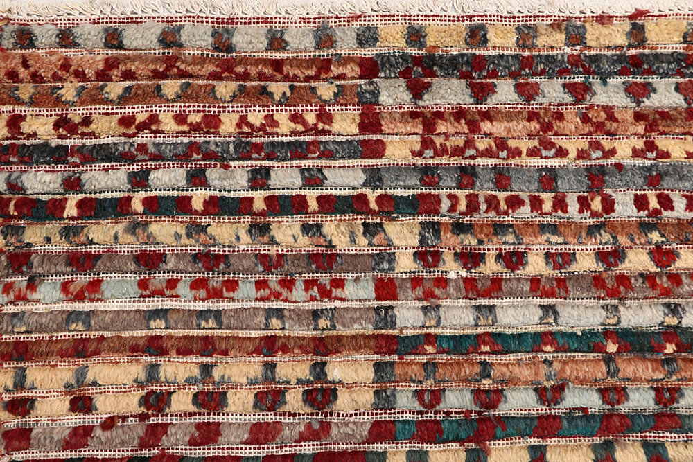 Multi Colored Gabbeh 5' 7 x 9' 1 - No. 61138 - ALRUG Rug Store