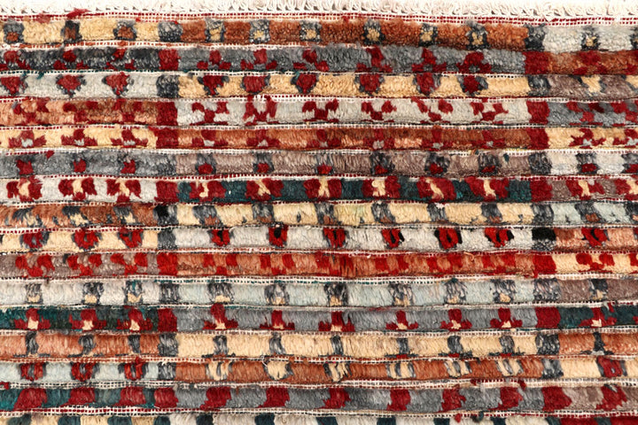 Multi Colored Gabbeh 5' 7 x 9' 1 - No. 61138 - ALRUG Rug Store