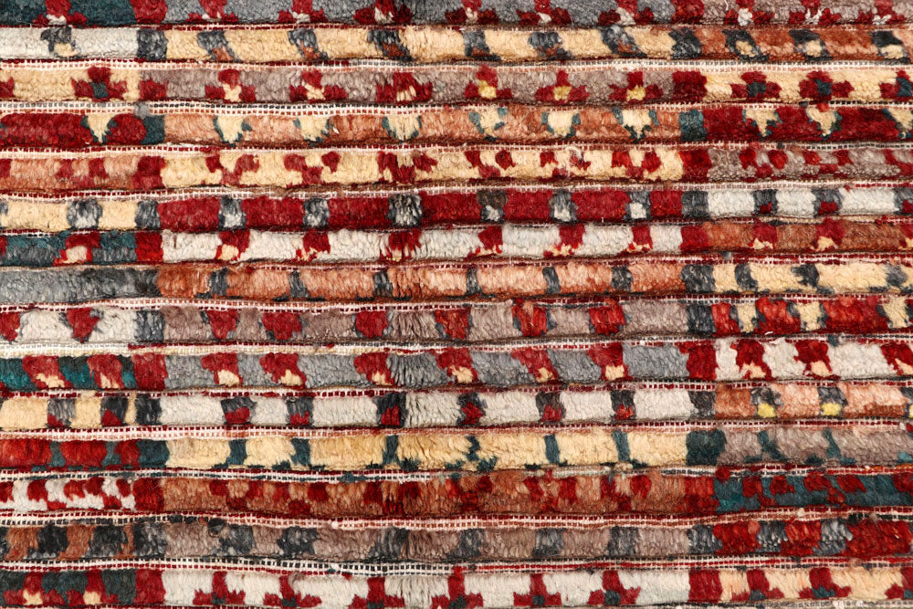 Multi Colored Gabbeh 5' 7 x 9' 1 - No. 61138 - ALRUG Rug Store