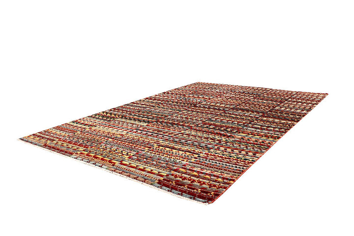Multi Colored Gabbeh 5' 7 x 9' 1 - No. 61138 - ALRUG Rug Store