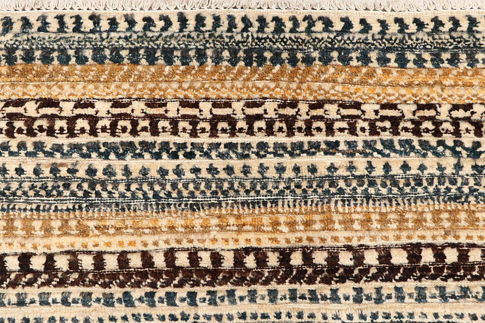 Multi Colored Gabbeh 5' 6 x 8' 2 - No. 61139 - ALRUG Rug Store