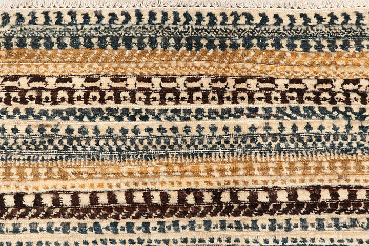 Multi Colored Gabbeh 5' 6 x 8' 2 - No. 61139 - ALRUG Rug Store