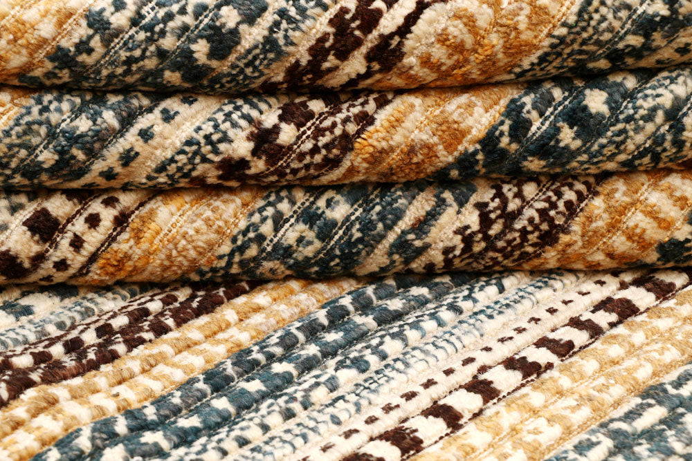 Multi Colored Gabbeh 5' 6 x 8' 2 - No. 61139 - ALRUG Rug Store