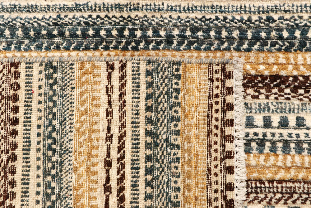 Multi Colored Gabbeh 5' 6 x 8' 2 - No. 61139 - ALRUG Rug Store