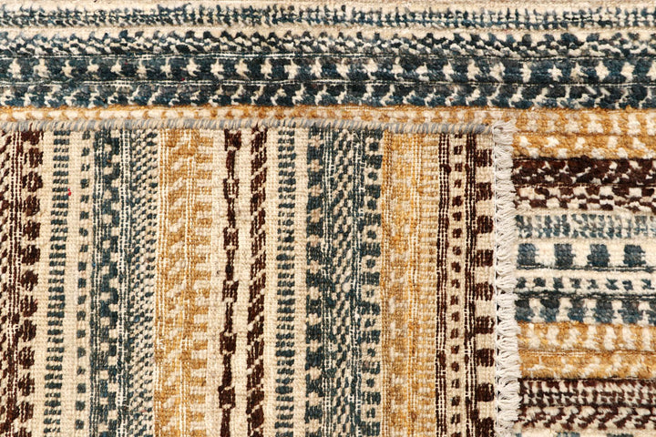 Multi Colored Gabbeh 5' 6 x 8' 2 - No. 61139 - ALRUG Rug Store