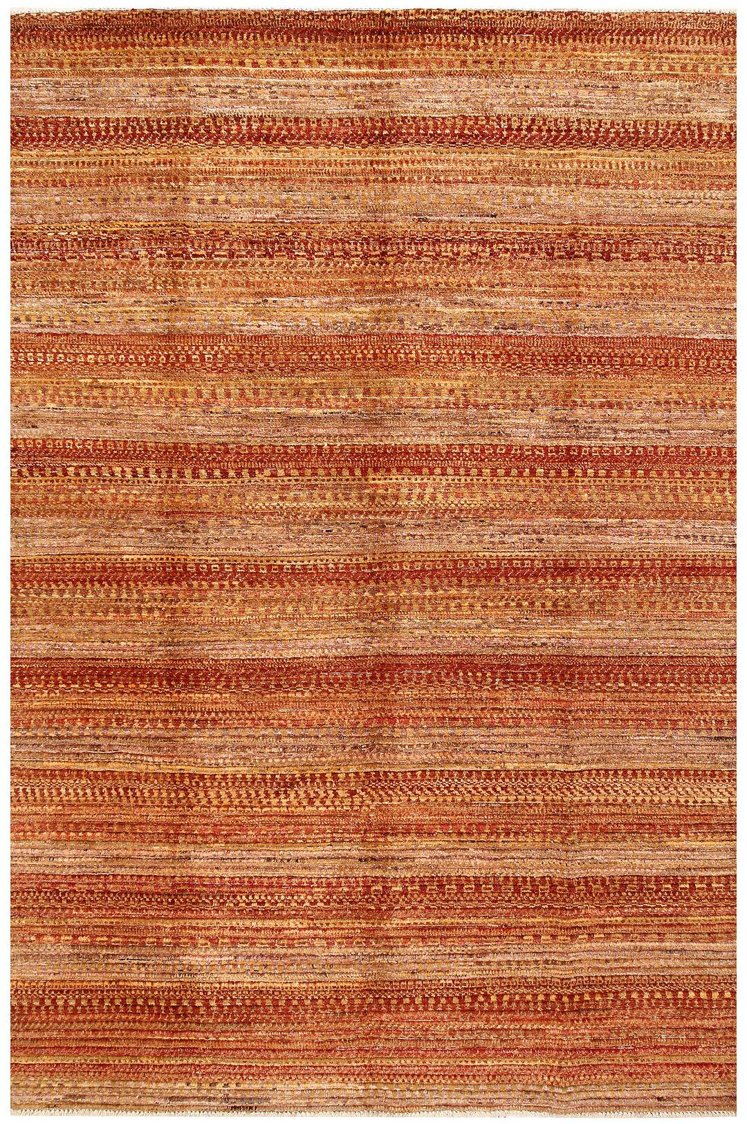 Multi Colored Gabbeh 6' x 8' 10 - No. 61140 - ALRUG Rug Store