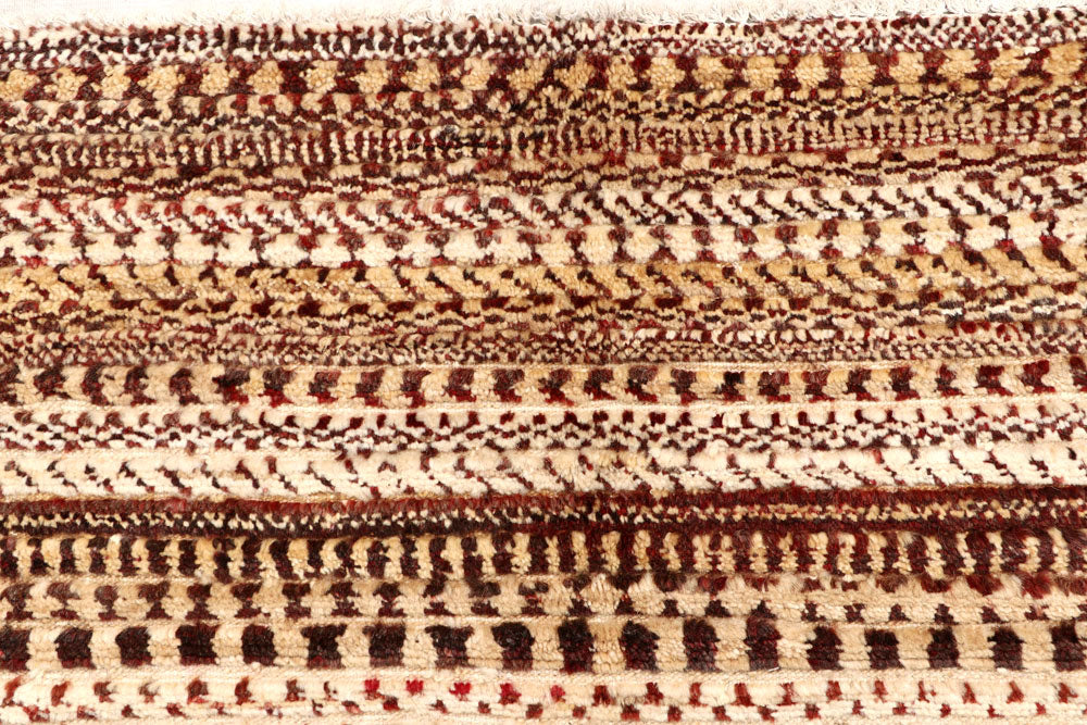 Multi Colored Gabbeh 5' 1 x 6' 11 - No. 61141 - ALRUG Rug Store