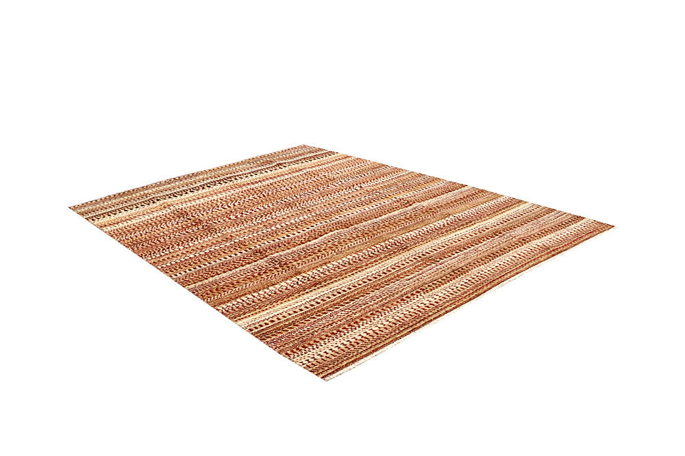 Multi Colored Gabbeh 5' 1 x 6' 11 - No. 61141 - ALRUG Rug Store