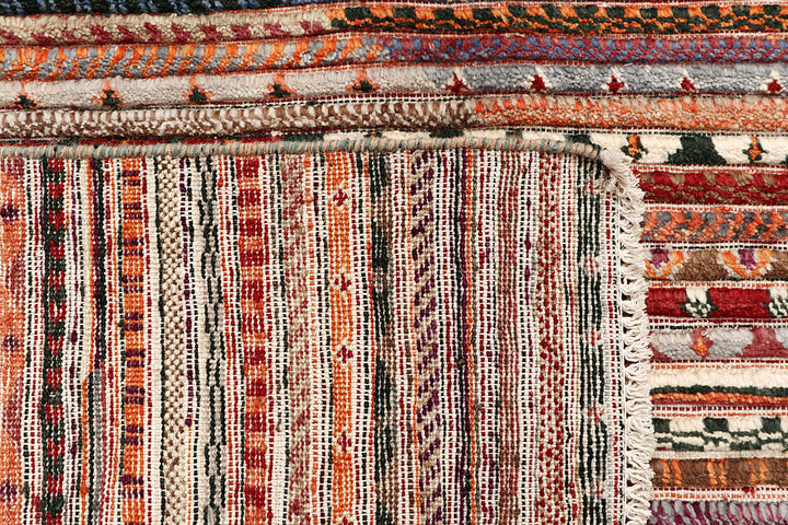 Multi Colored Gabbeh 5' 11 x 9' 2 - No. 61142 - ALRUG Rug Store