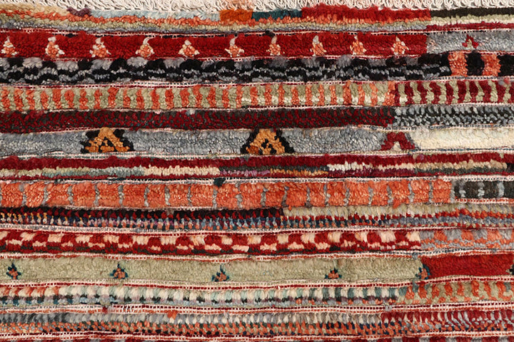 Multi Colored Gabbeh 5' 5 x 8' - No. 61143 - ALRUG Rug Store