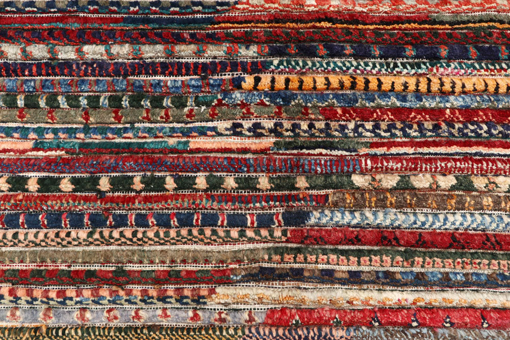 Multi Colored Gabbeh 5' 10 x 8' 10 - No. 61144 - ALRUG Rug Store