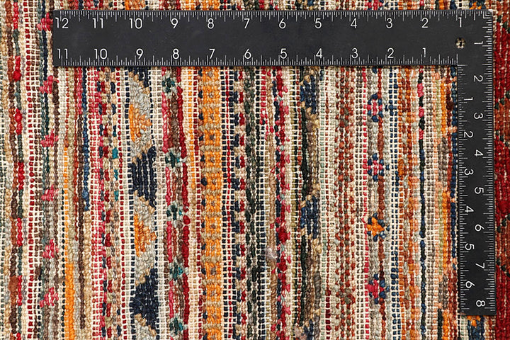 Multi Colored Gabbeh 5' 10 x 8' 10 - No. 61144 - ALRUG Rug Store