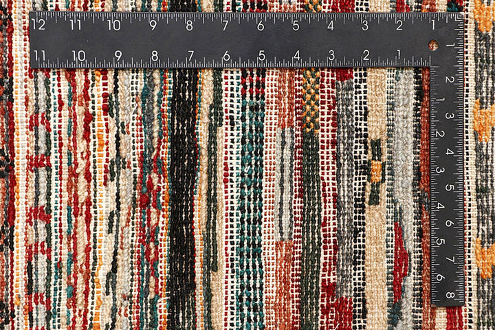 Multi Colored Gabbeh 5' 11 x 8' 10 - No. 61145 - ALRUG Rug Store