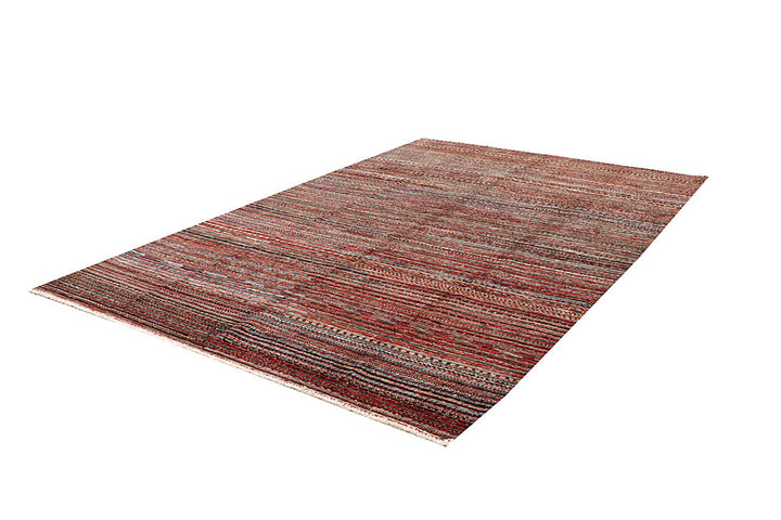 Multi Colored Gabbeh 5' 6 x 8' 6 - No. 61146 - ALRUG Rug Store