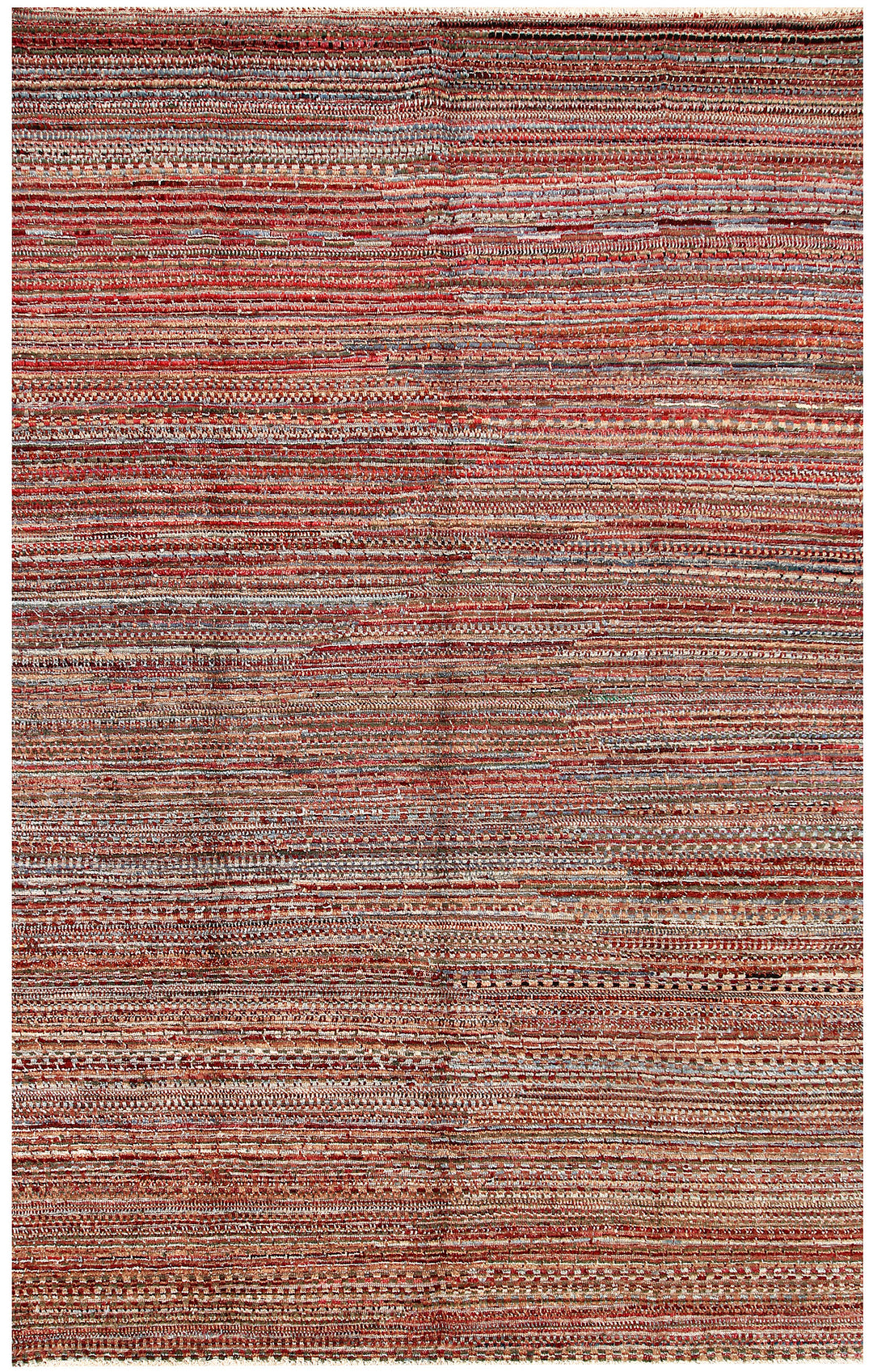 Multi Colored Gabbeh 5' 6 x 8' 6 - No. 61146 - ALRUG Rug Store