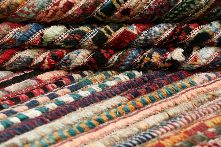 Multi Colored Gabbeh 5' 10 x 8' 10 - No. 61147 - ALRUG Rug Store