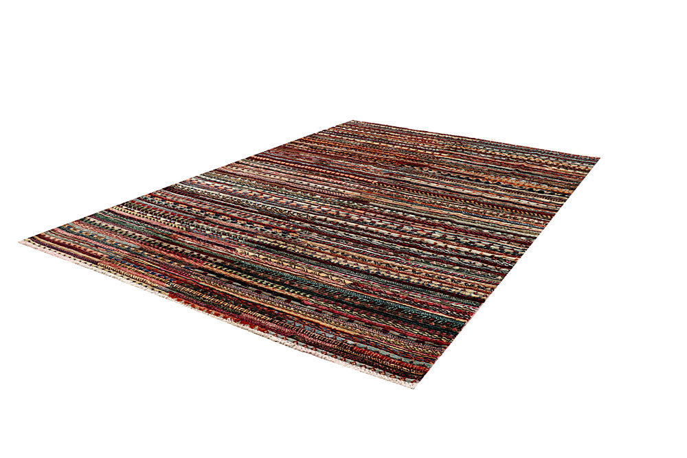 Multi Colored Gabbeh 5' 10 x 8' 10 - No. 61147 - ALRUG Rug Store