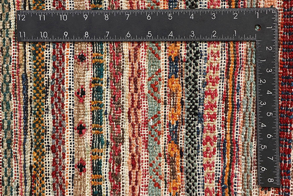 Multi Colored Gabbeh 5' 10 x 8' 10 - No. 61147 - ALRUG Rug Store
