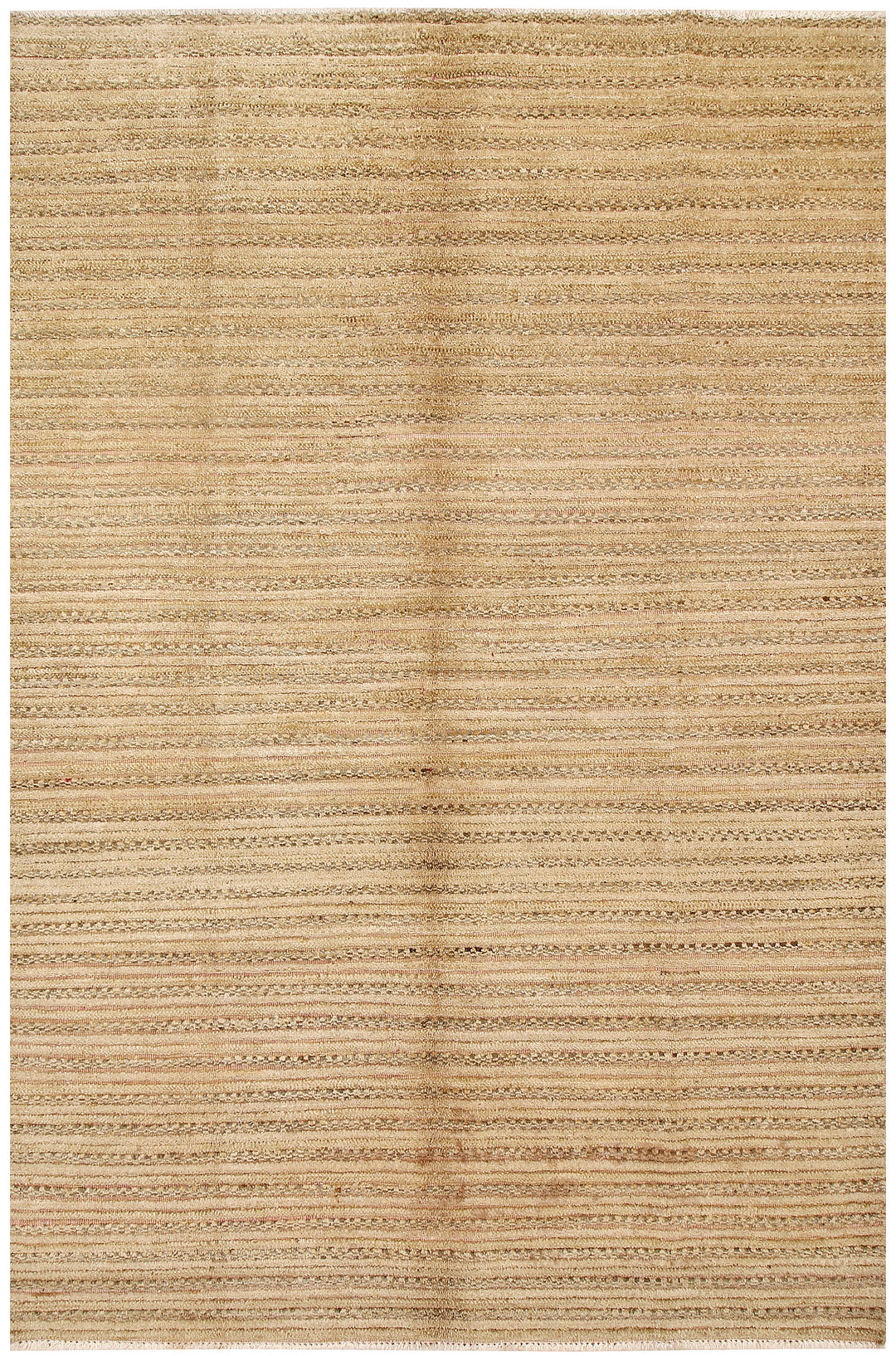 Tan Gabbeh 5' 6 x 8' 3 - No. 61148 - ALRUG Rug Store