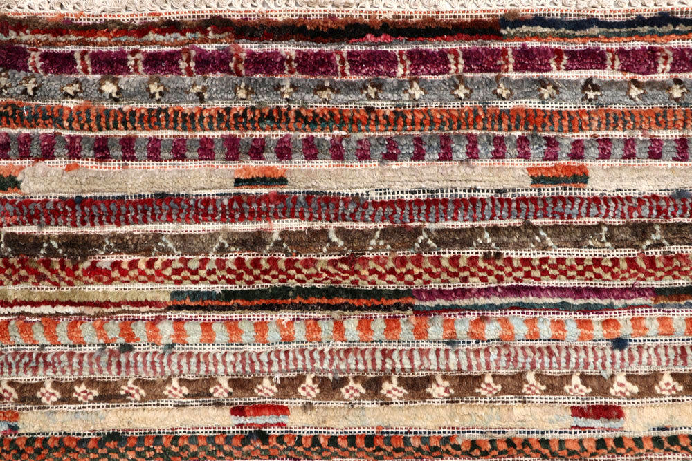 Multi Colored Gabbeh 5' 11 x 9' 1 - No. 61149 - ALRUG Rug Store