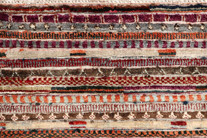 Multi Colored Gabbeh 5' 11 x 9' 1 - No. 61149 - ALRUG Rug Store