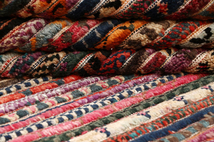 Multi Colored Gabbeh 5' 11 x 9' 1 - No. 61149 - ALRUG Rug Store