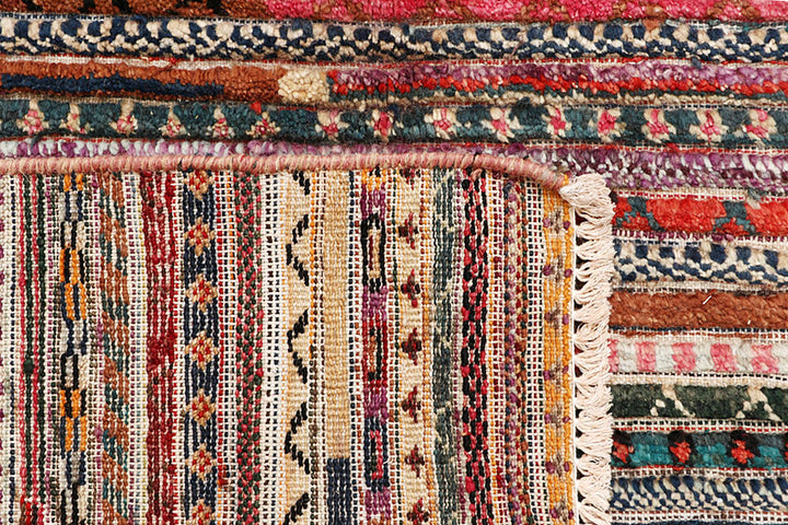 Multi Colored Gabbeh 5' 11 x 9' 1 - No. 61149 - ALRUG Rug Store