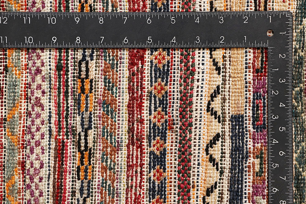 Multi Colored Gabbeh 5' 11 x 9' 1 - No. 61149 - ALRUG Rug Store