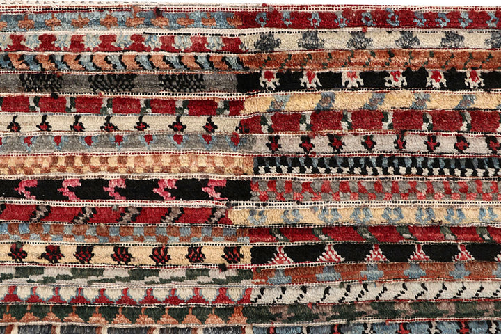 Multi Colored Gabbeh 5' 4 x 7' 9 - No. 61150 - ALRUG Rug Store