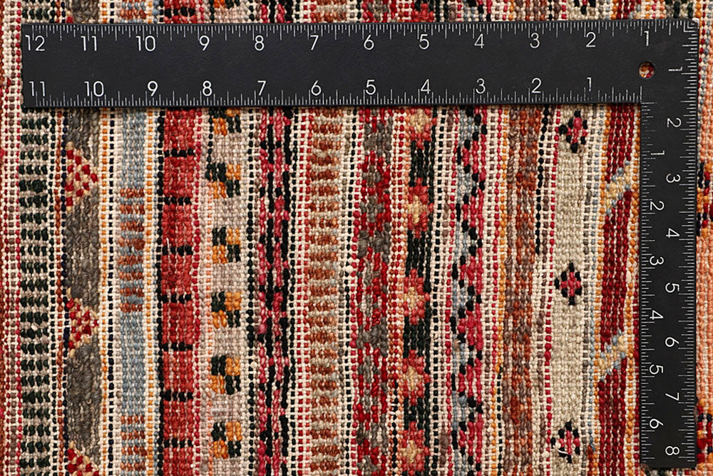 Multi Colored Gabbeh 5' 4 x 7' 9 - No. 61150 - ALRUG Rug Store