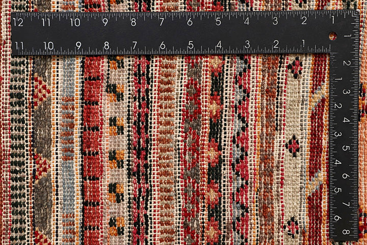 Multi Colored Gabbeh 5' 4 x 7' 9 - No. 61150 - ALRUG Rug Store