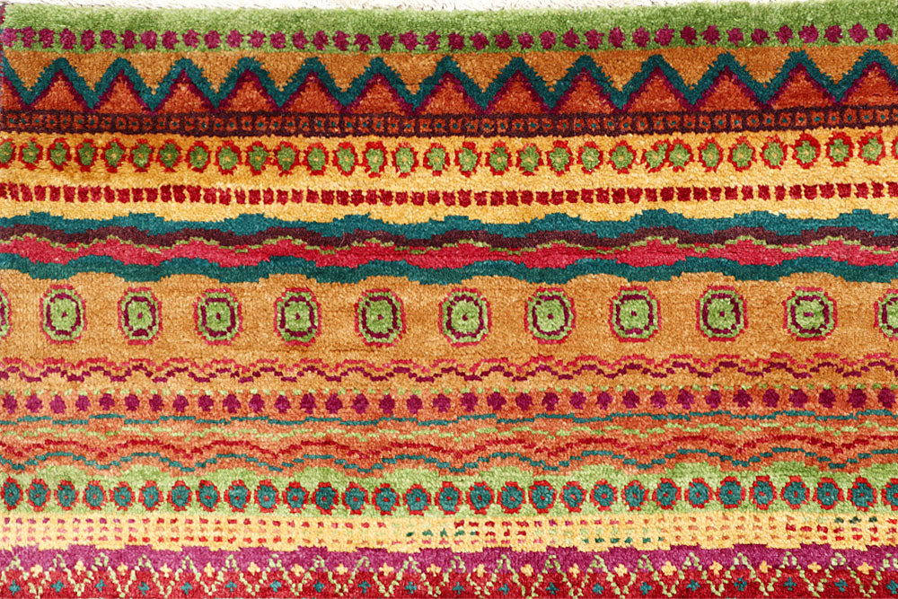 Multi Colored Gabbeh 8' x 9' 10 - No. 61154 - ALRUG Rug Store