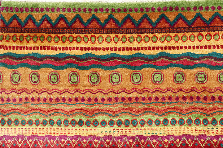 Multi Colored Gabbeh 8' x 9' 10 - No. 61154 - ALRUG Rug Store