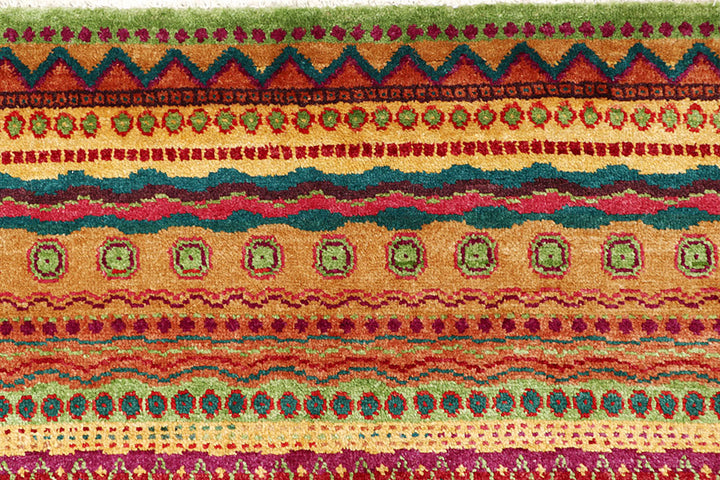 Multi Colored Gabbeh 8' x 9' 10 - No. 61154 - ALRUG Rug Store