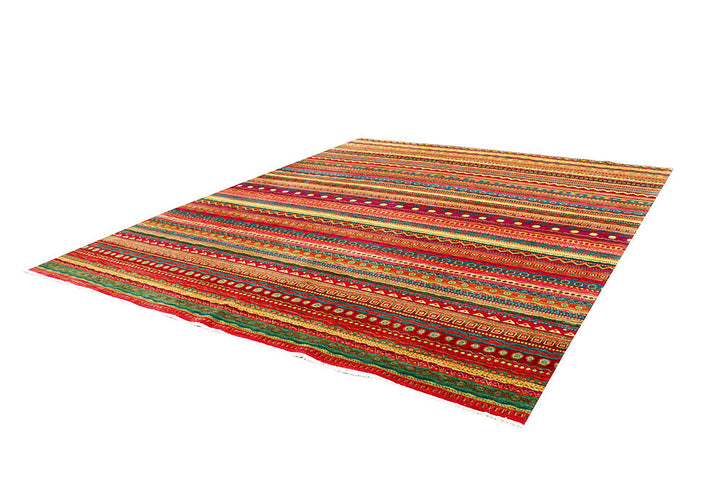 Multi Colored Gabbeh 8' x 9' 10 - No. 61154 - ALRUG Rug Store