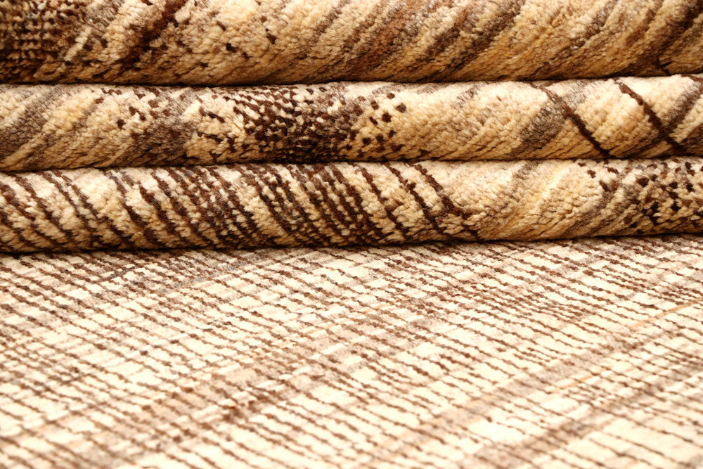 Tan Gabbeh 8' 1 x 10' 5 - No. 61155 - ALRUG Rug Store