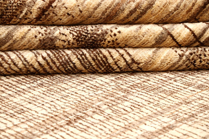 Tan Gabbeh 8' 1 x 10' 5 - No. 61155 - ALRUG Rug Store