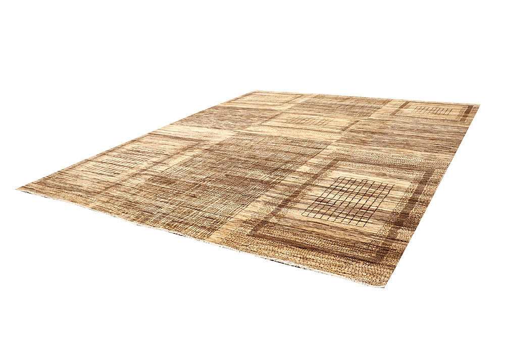 Tan Gabbeh 8' 1 x 10' 5 - No. 61155 - ALRUG Rug Store