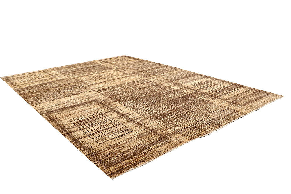 Tan Gabbeh 8' 1 x 10' 5 - No. 61155 - ALRUG Rug Store