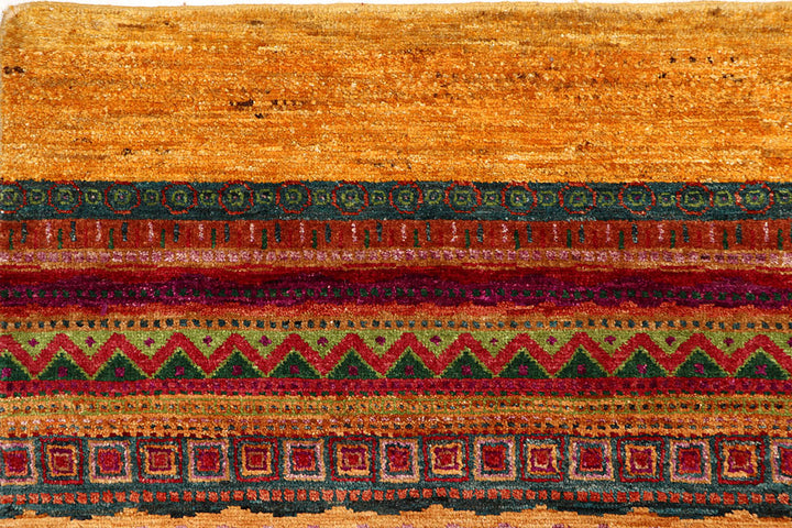 Multi Colored Gabbeh 7' 10 x 9' 6 - No. 61156 - ALRUG Rug Store