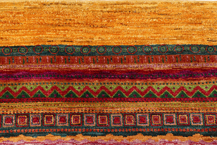 Multi Colored Gabbeh 7' 10 x 9' 6 - No. 61156 - ALRUG Rug Store
