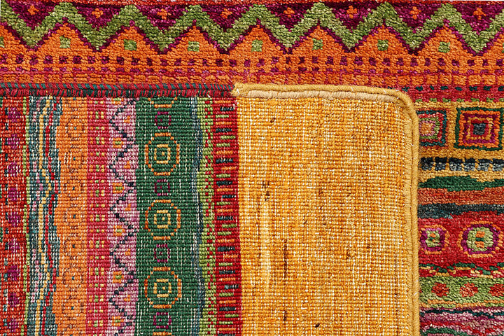 Multi Colored Gabbeh 7' 10 x 9' 6 - No. 61156 - ALRUG Rug Store